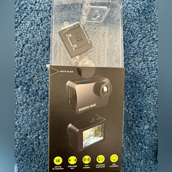 Sharper Image SVC701 Waterproof 4K Full HD Action Cam - Picture 6 of 11